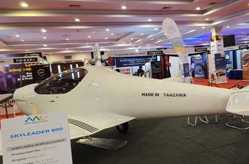 Tanzania’s first locally-assembled aircraft unveiled